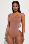 Always Snatched Sculpt Shapewear Bodysuit - Chocolate