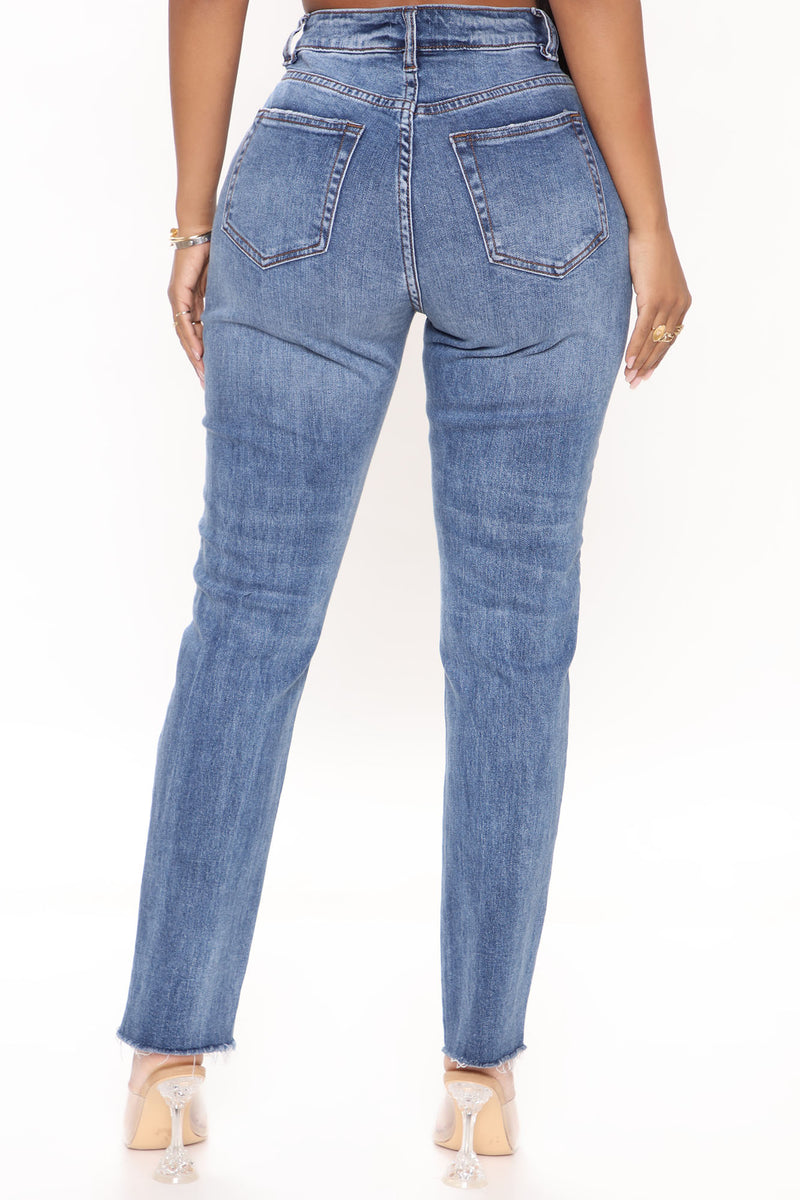 Got It Going On Classic Ankle Jeans - Medium Blue Wash | Fashion Nova ...