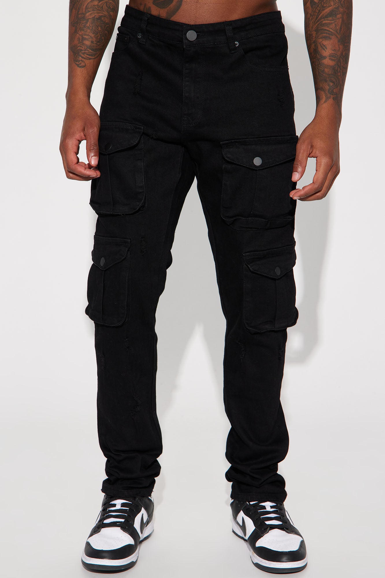 XMT-18003 | Men's Belted Cargo Pants – X-RAY JEANS