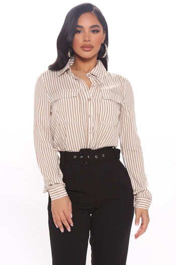 Fashion Nova Women's You Better Work Polka DoT-Shirt