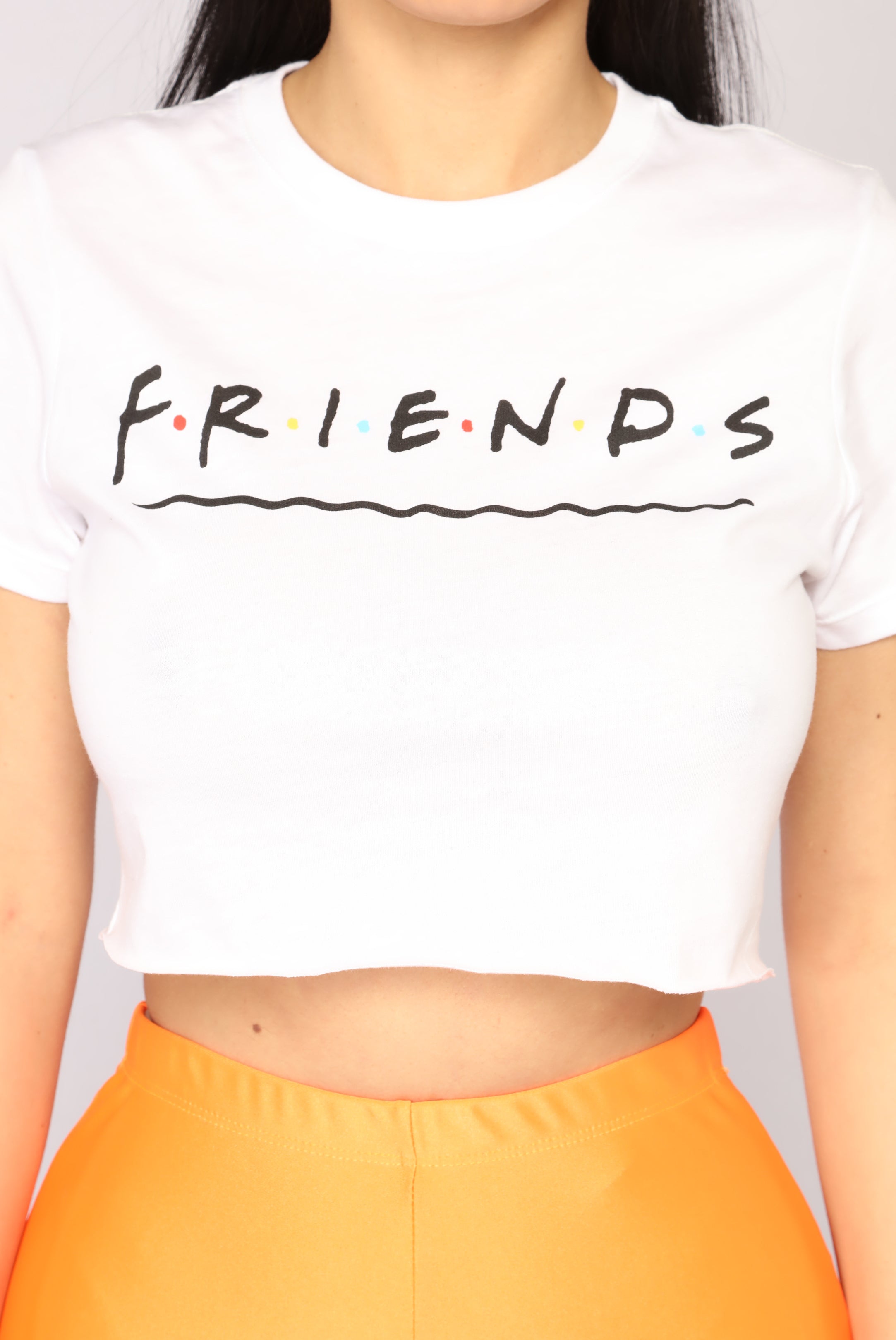 friends crop top sweatshirt