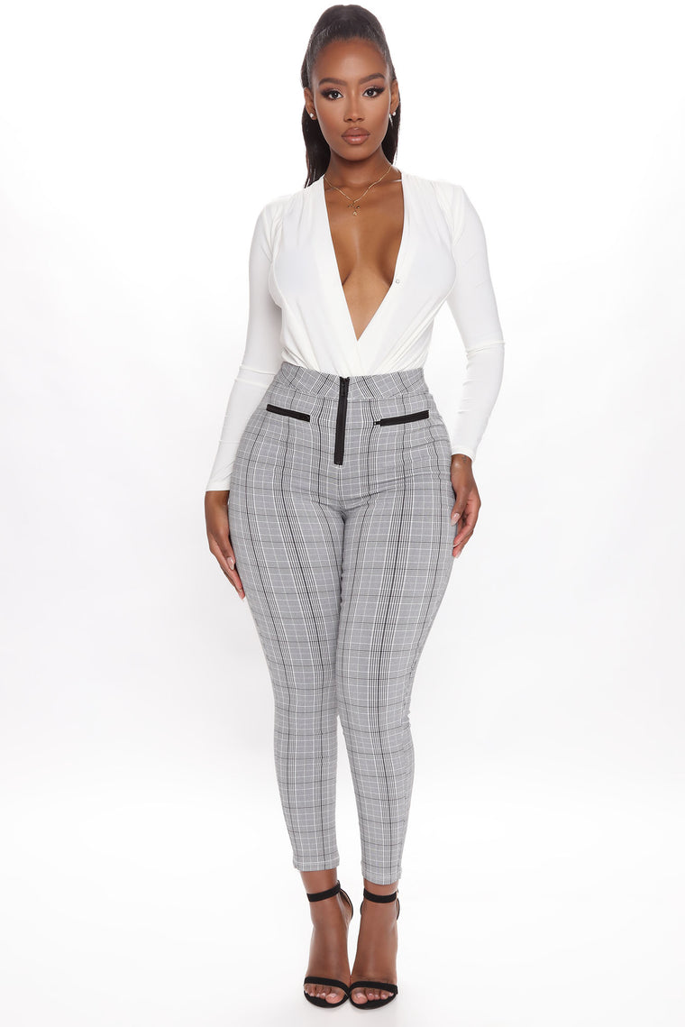 white office pants