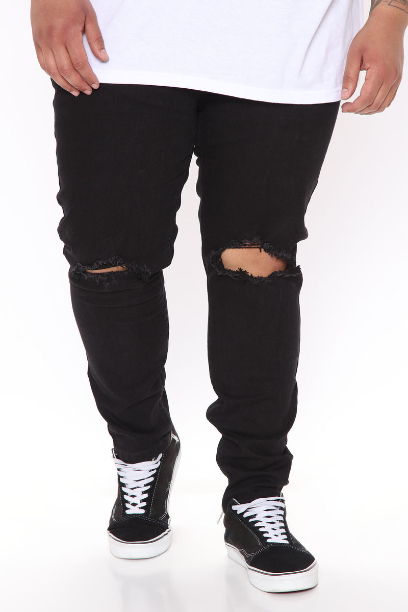 Modest Skinny Jeans - Black, Mens Jeans | Fashion Nova