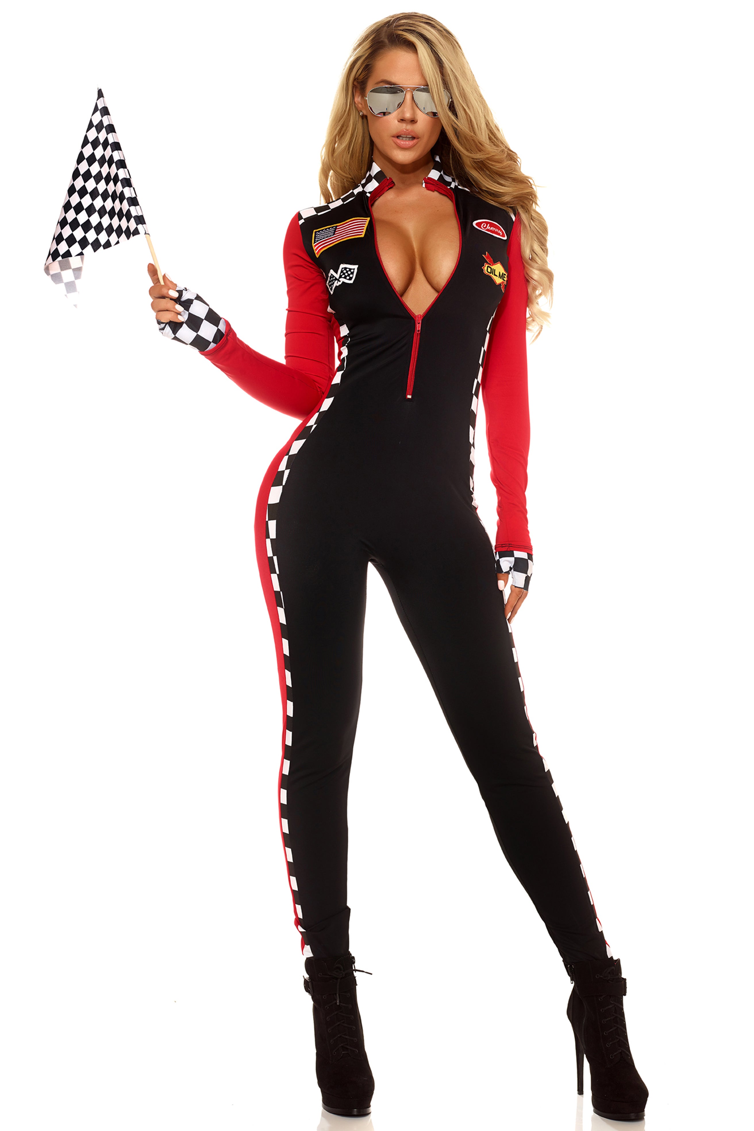 fashion nova race car jumpsuit