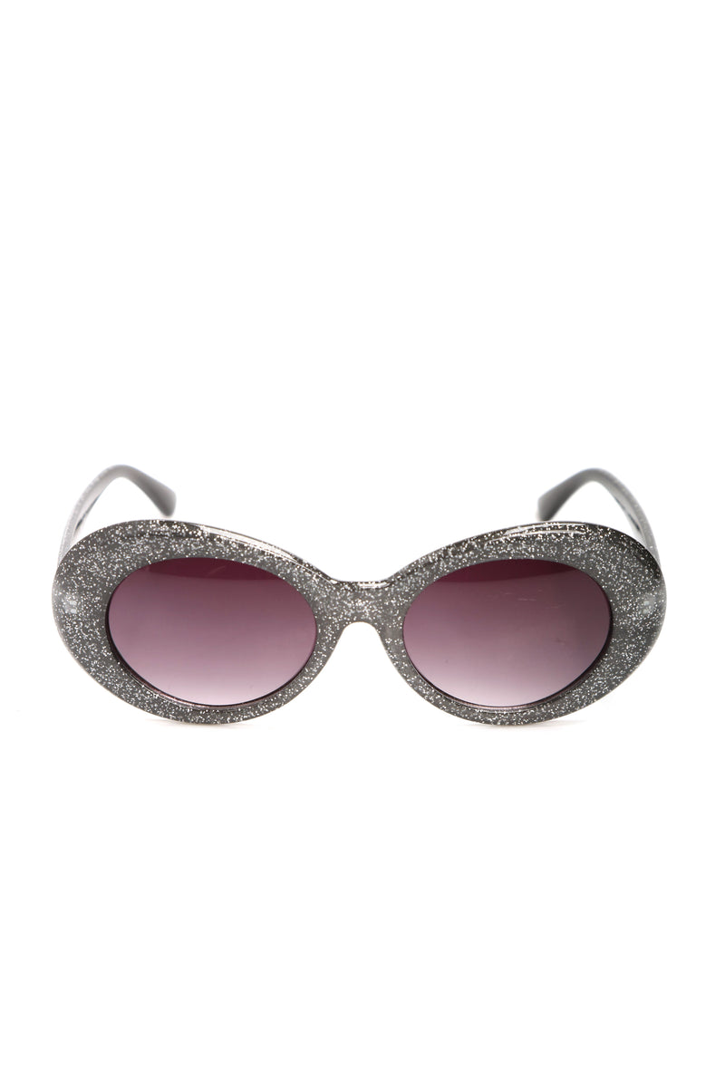 Retro Chic Sunglasses - Black Glitter | Fashion Nova, Sunglasses ...