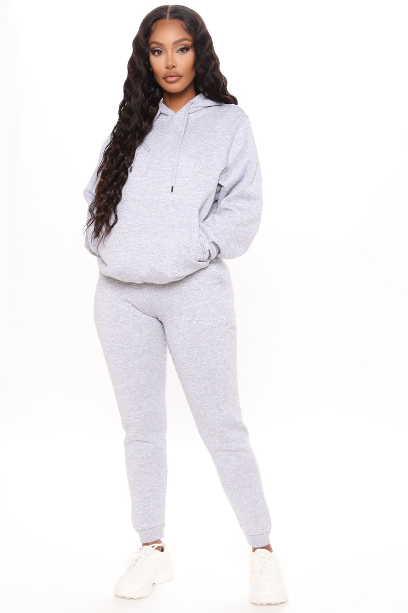 Look Again Hoodie - Heather Grey | Fashion Nova, Knit Tops | Fashion Nova