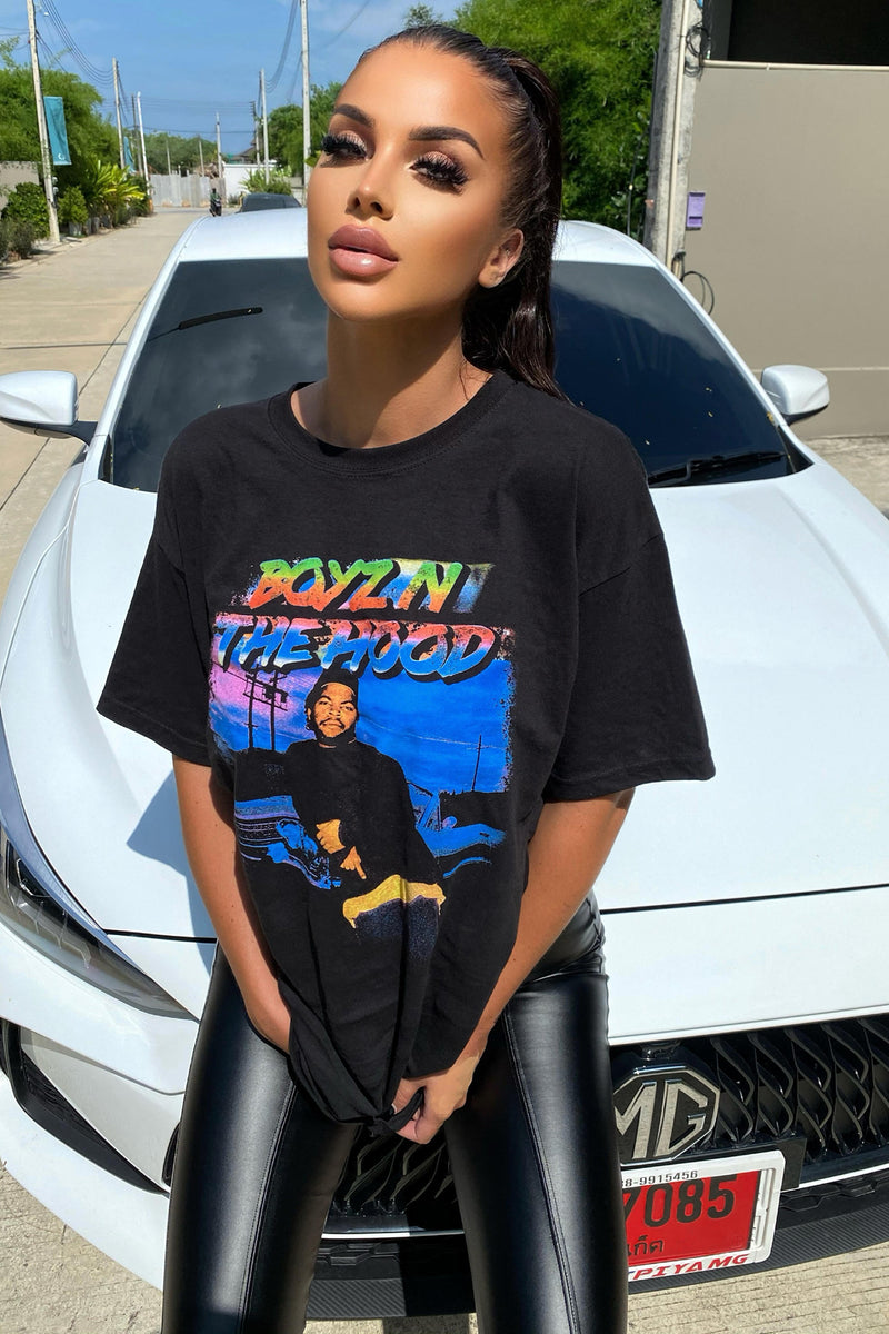 Chevy Impala Boyz N The Hood Top - Black | Fashion Nova, Graphic Tees ...