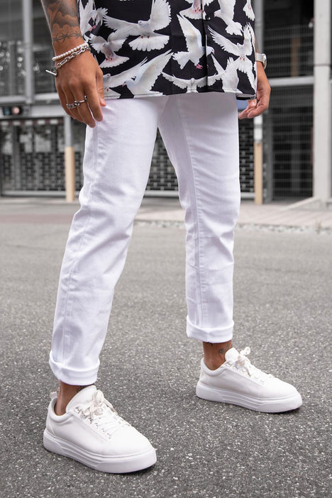 Slim - White | Fashion Jeans | Fashion Nova