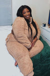 Cuddle Time Cozy Pant Set - Camel