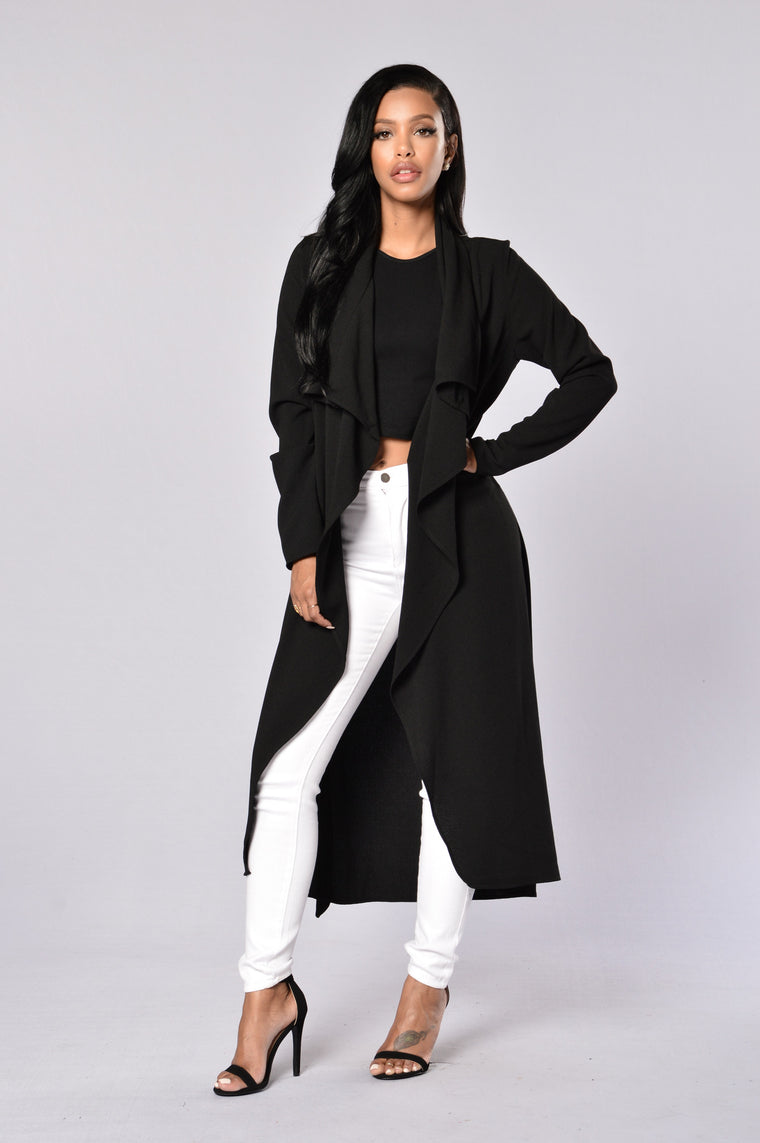 Business Casual Coat - Black, Jackets 