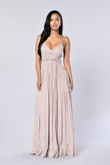 Ancient Rome Dress - Mocha