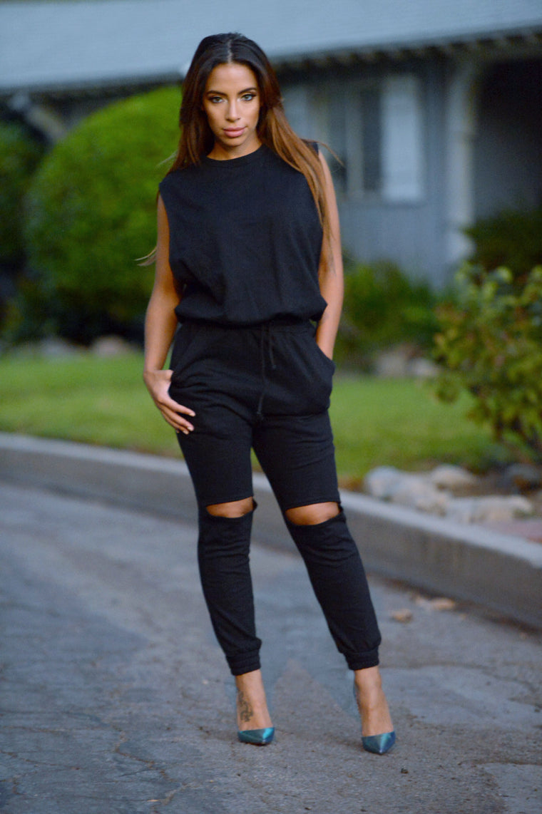 Harlem Jumpsuit - Black