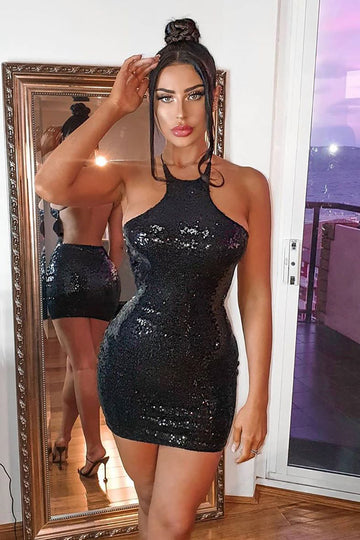 fashion nova sexy black dress