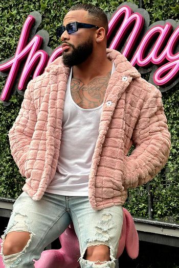 All You Need Is Tapestry Trucker Jacket - Pink/combo
