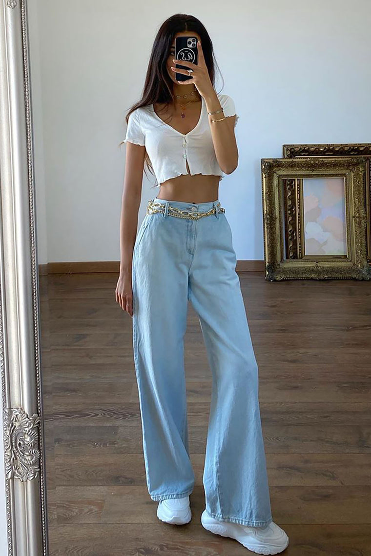 wide leg trouser jeans