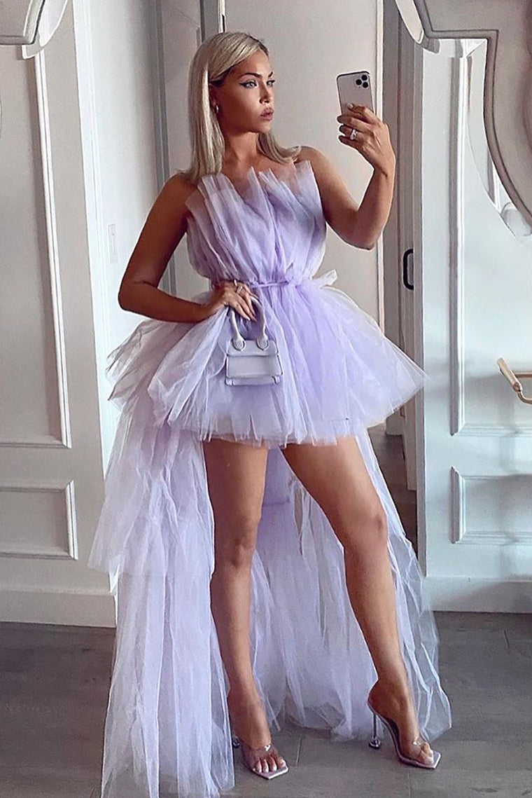 Exclusive After Party Tulle Maxi Dress Lavender Dresses Fashion Nova 