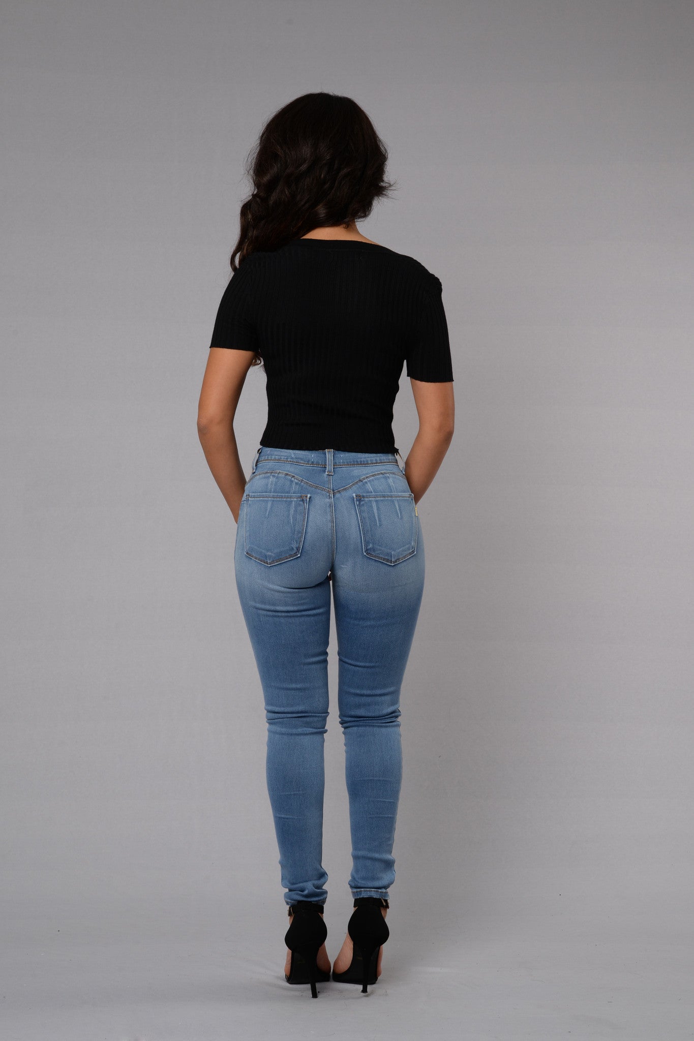 curves in jeans