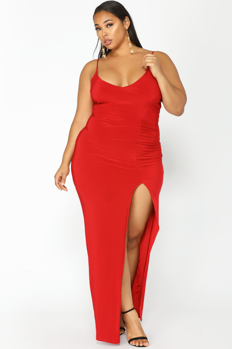 Love Sex Money Dress - Red - Dresses - Fashion Nova