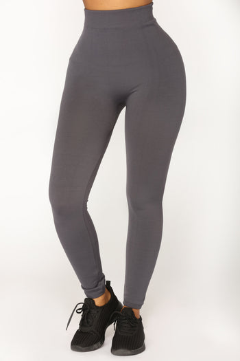 Almost Every Day Leggings - Charcoal, Fashion Nova, Leggings