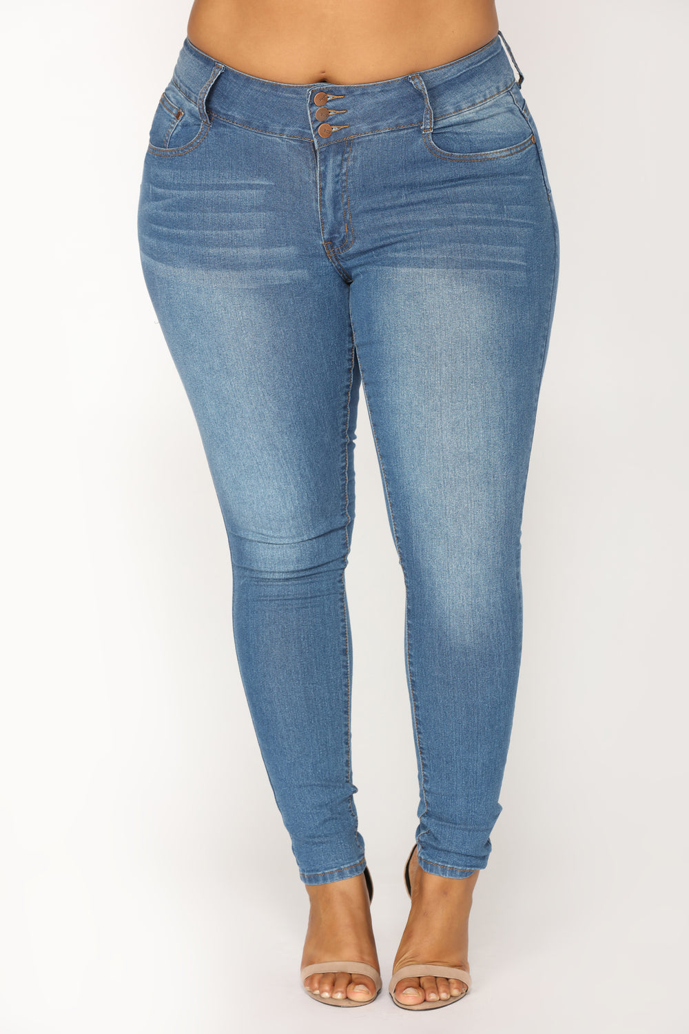 Rockin Every Where Booty Sculpting Jeans - Medium Blue Wash