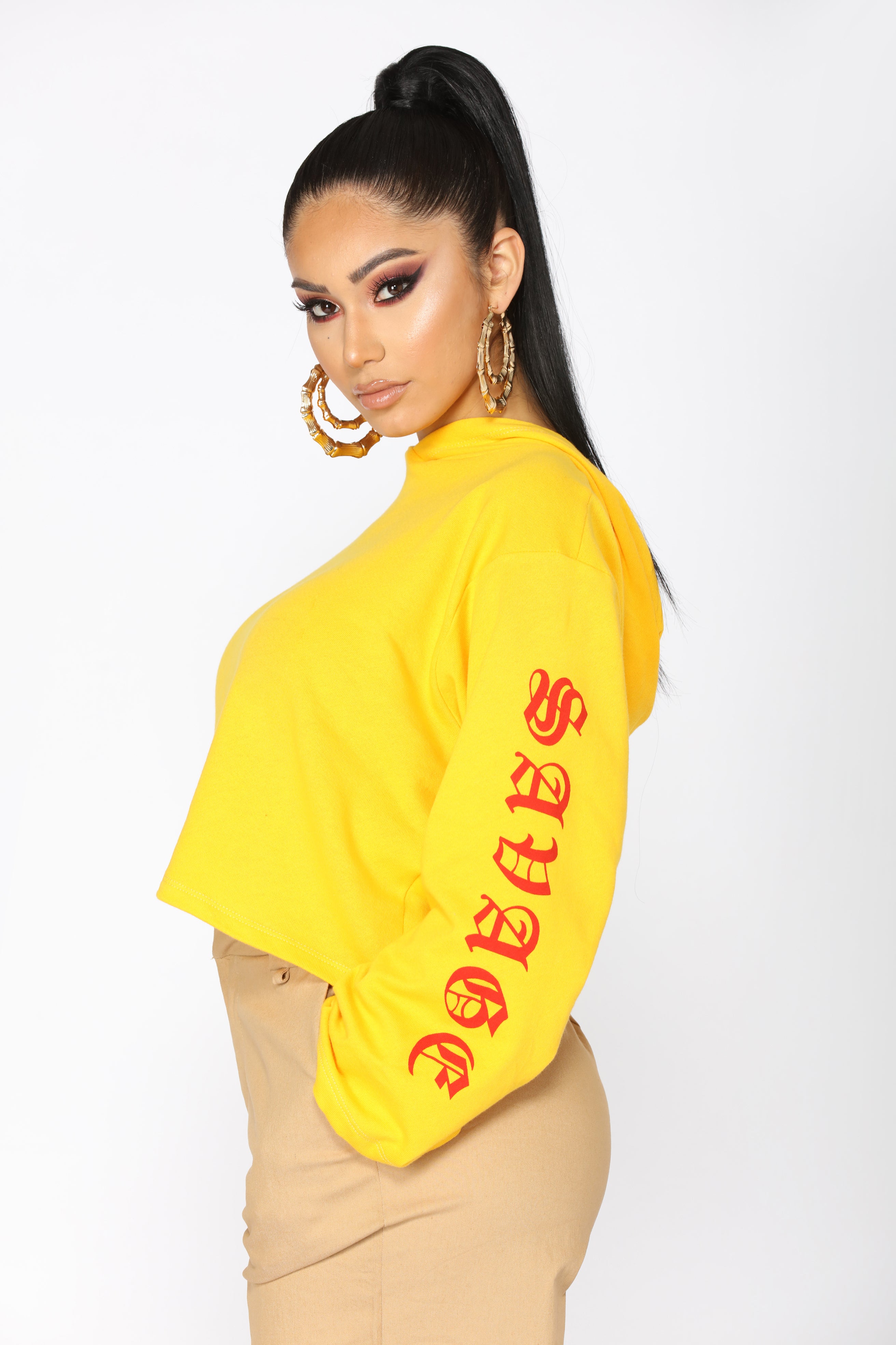 yellow savage hoodie