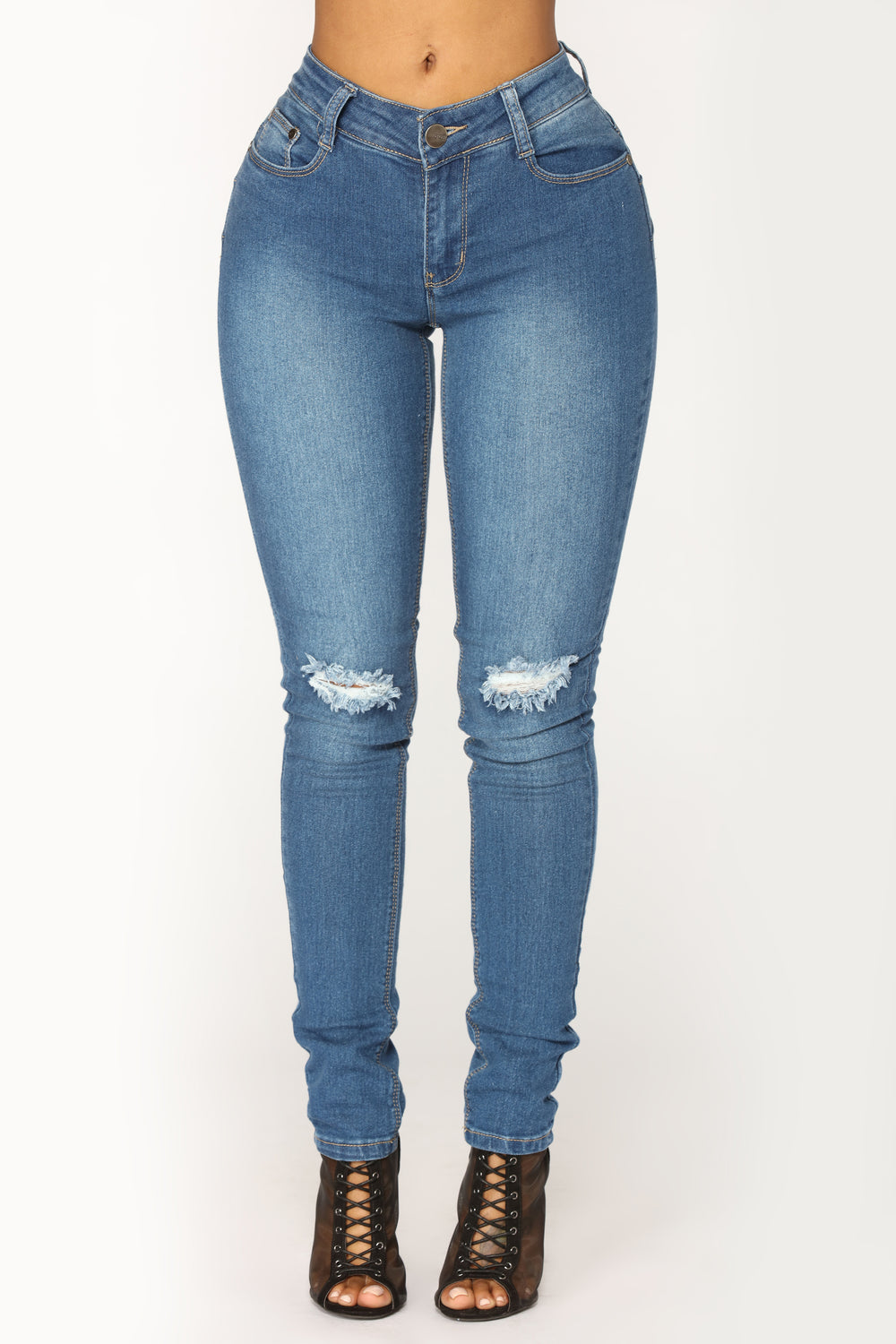 Party Monster Jeans - Medium Blue