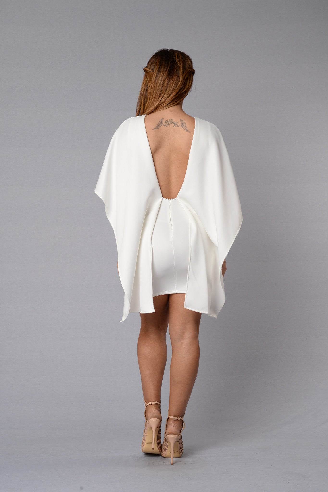 Cape May Dress - White