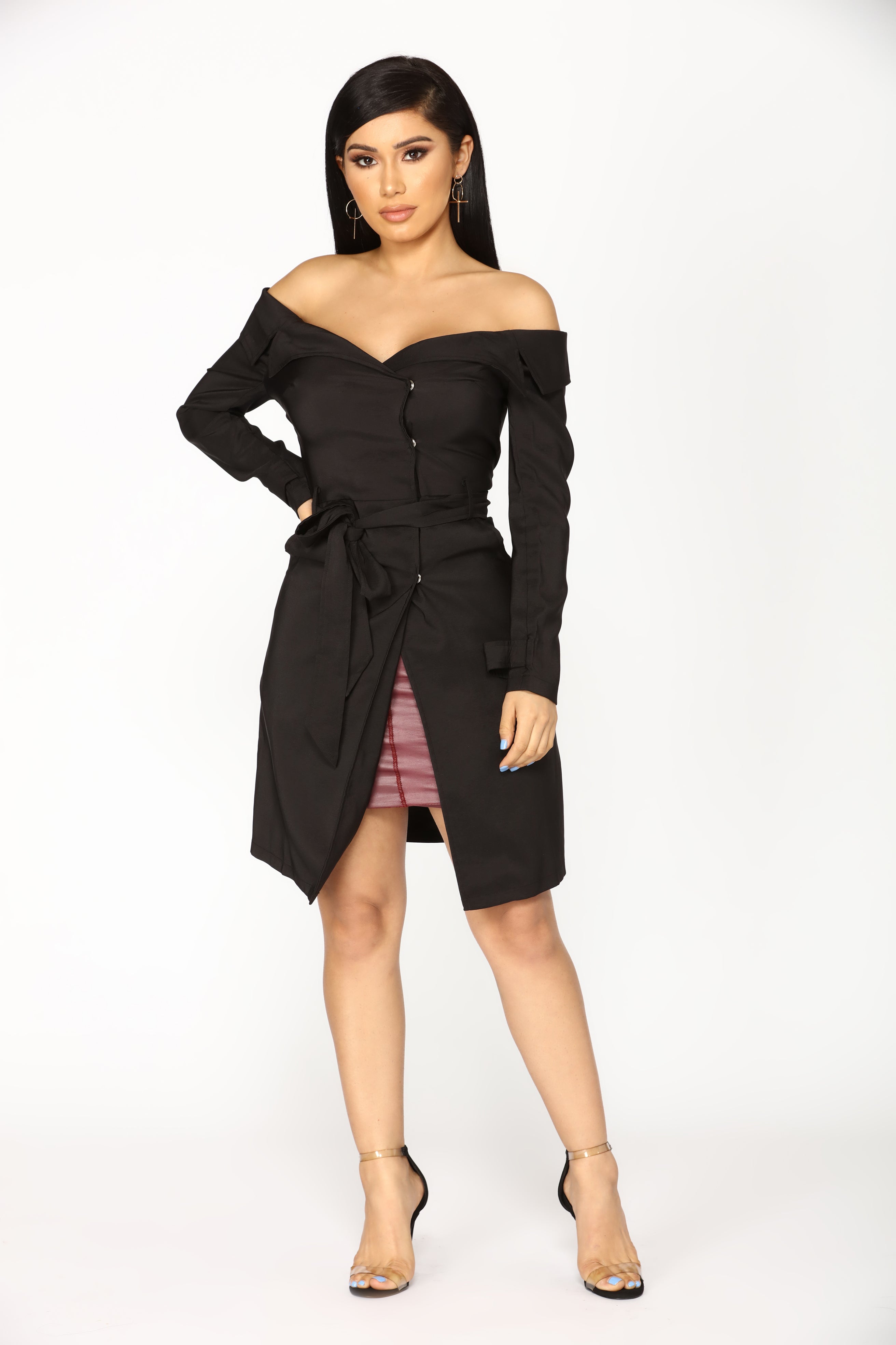 fashion nova jacket dress