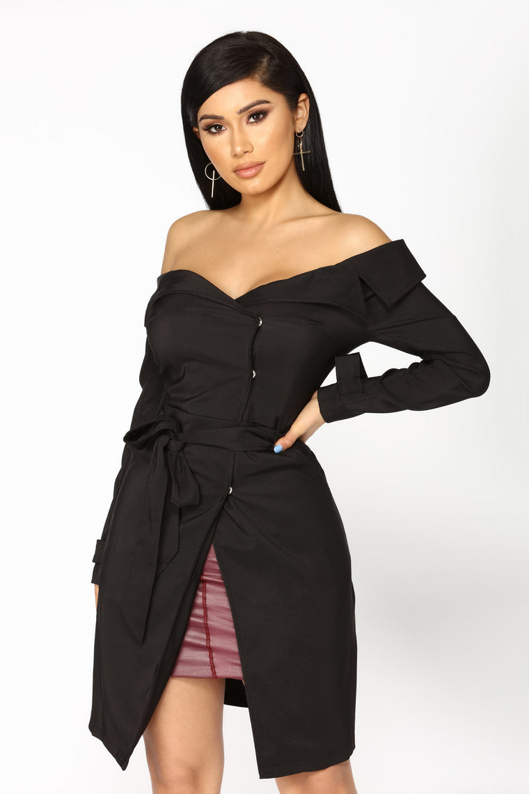 fashion nova jacket dress