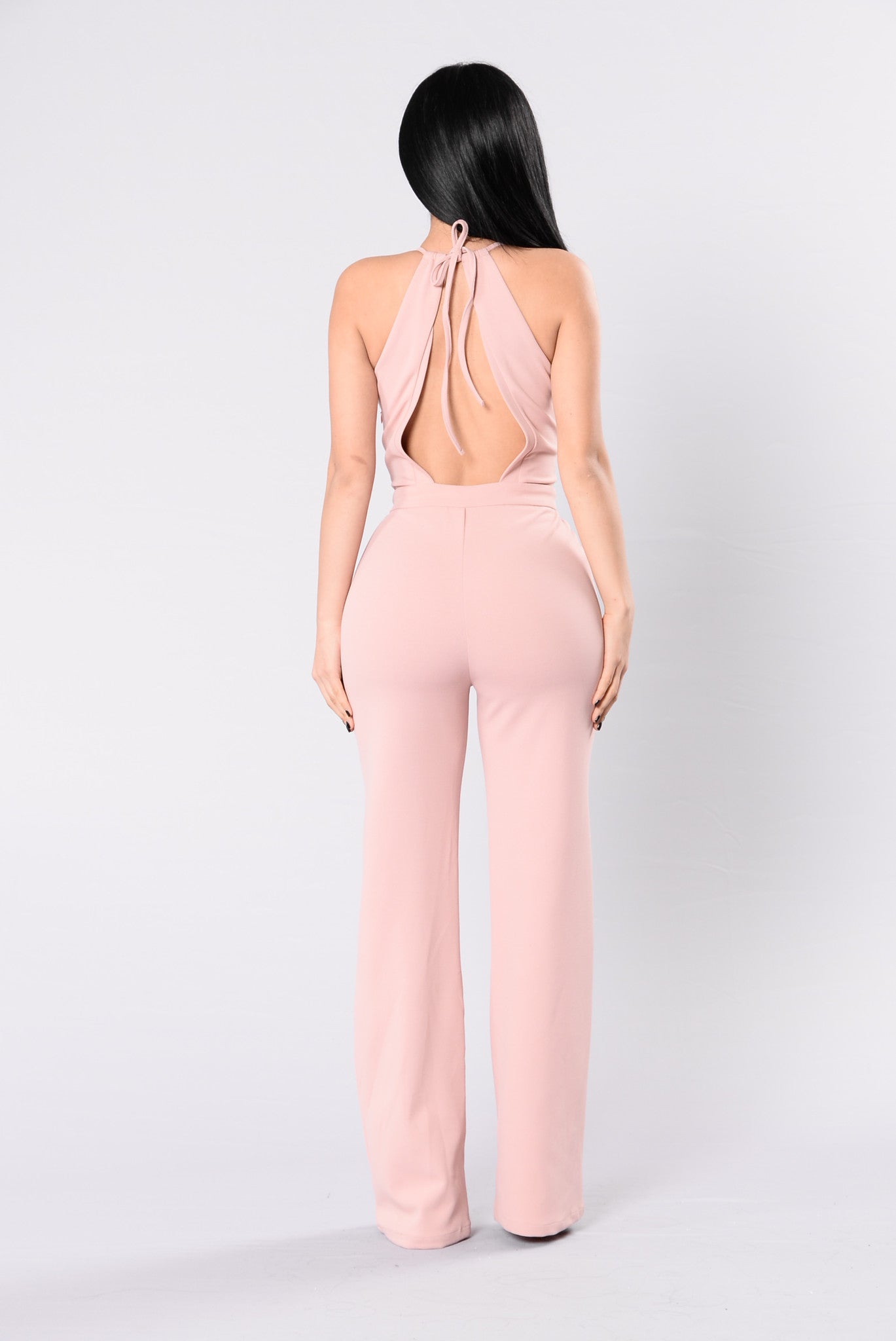 pink fashion nova jumpsuit