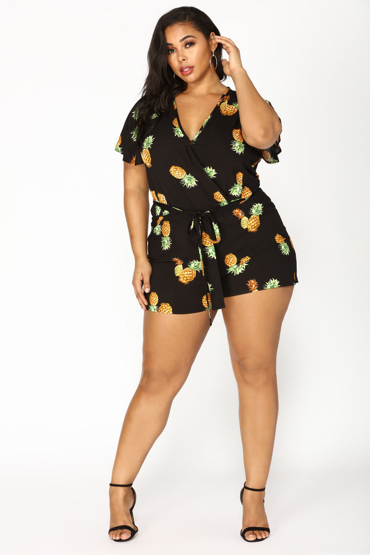 fashion nova plus rompers