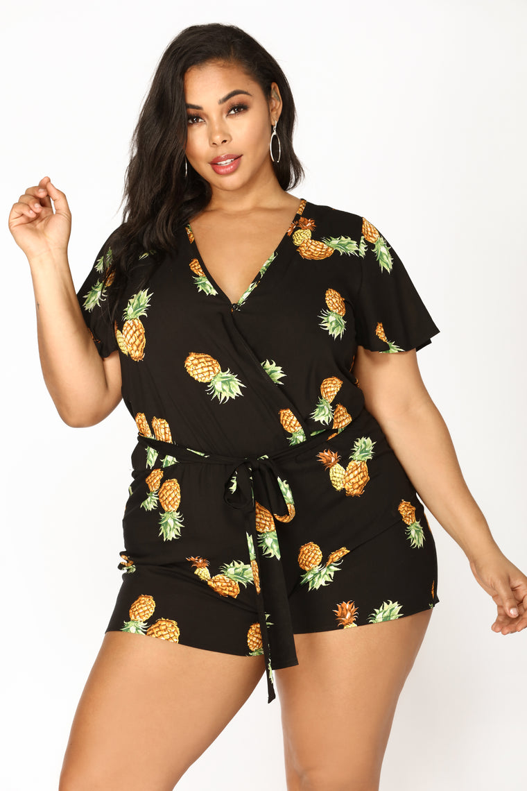 fashion nova plus rompers