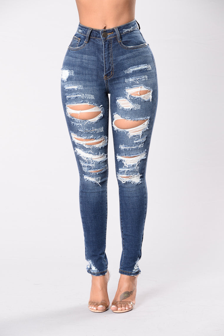 Don't Walk Away Jeans - Medium