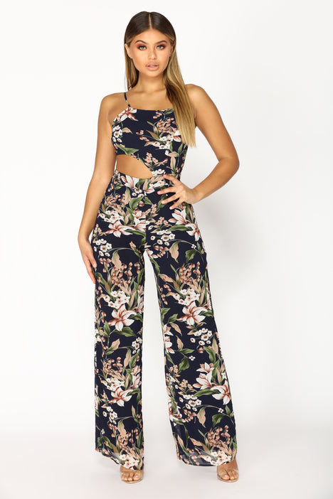 floral jumpsuit fashion nova