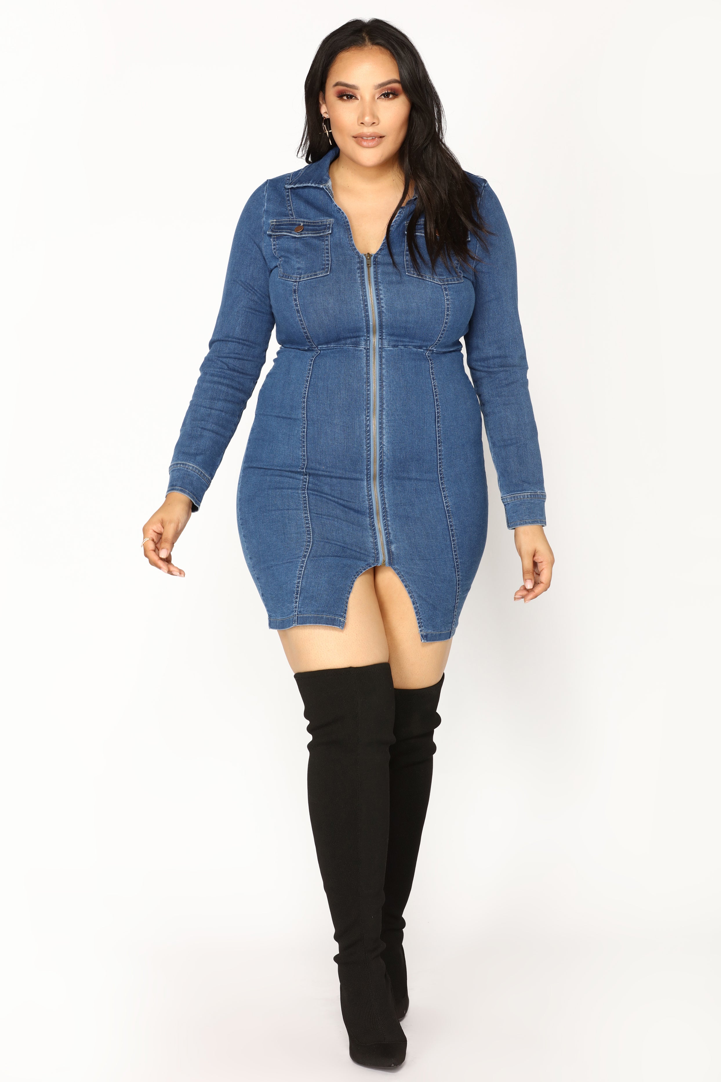 fashion nova boots plus size