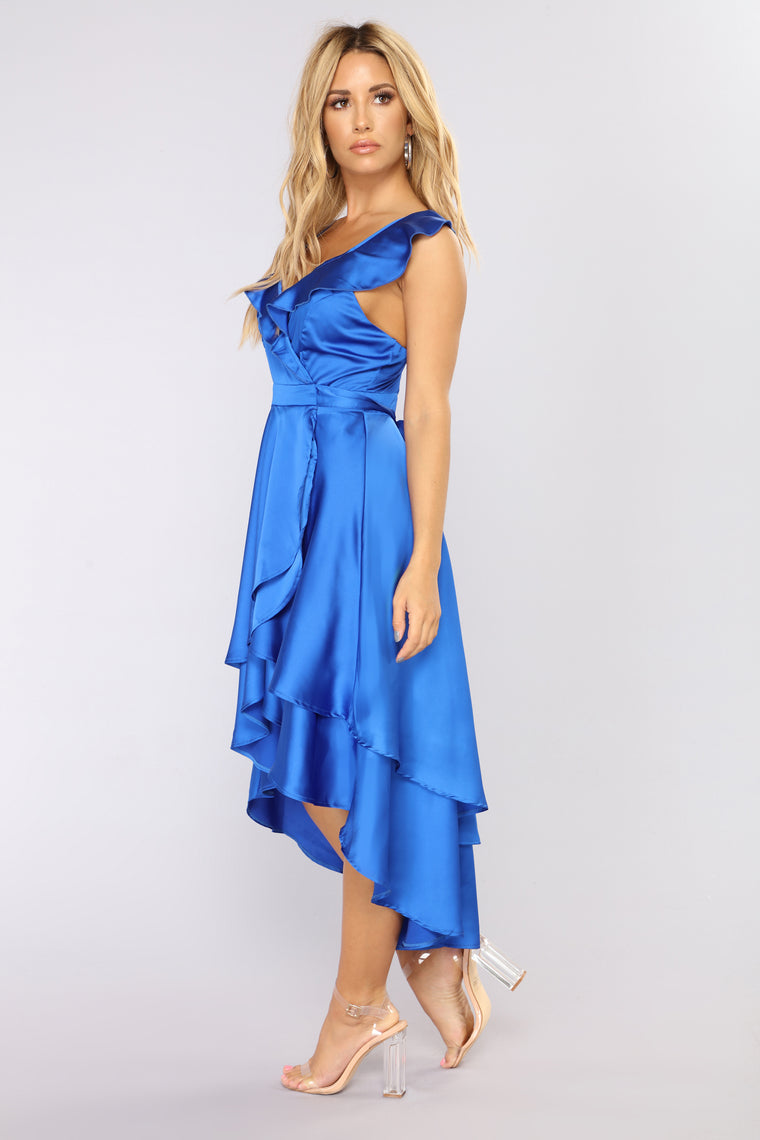 Whitney Midi Dress - Royal - Dresses - Fashion Nova