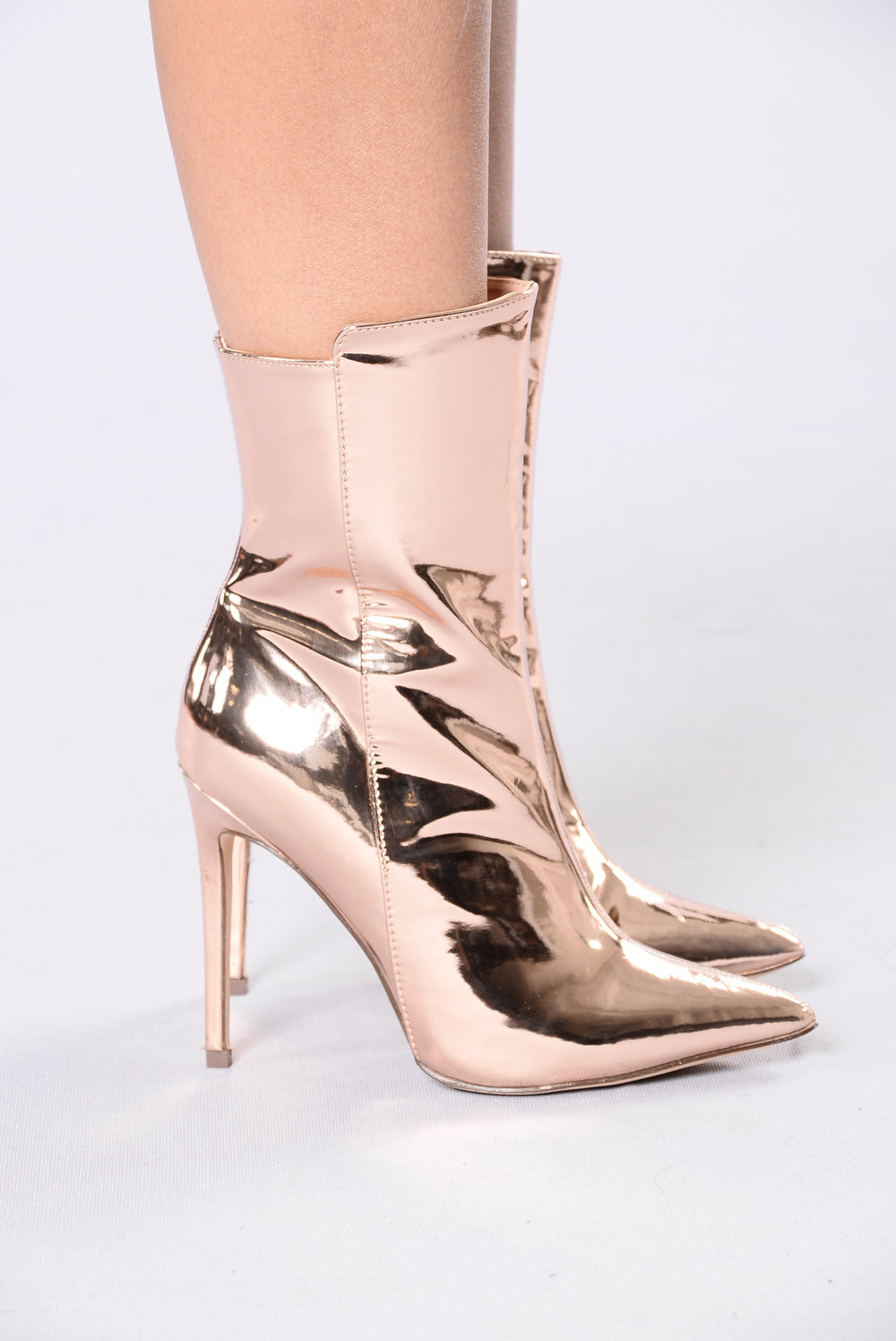 Not Your Basic B Boot - Rose Gold