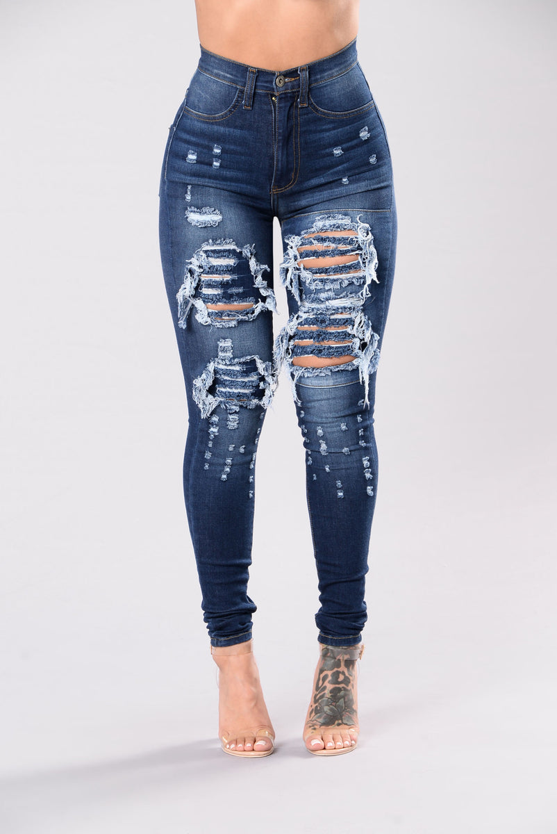 Denim Dreams Jeans - Medium Blue | Fashion Nova, Jeans | Fashion Nova