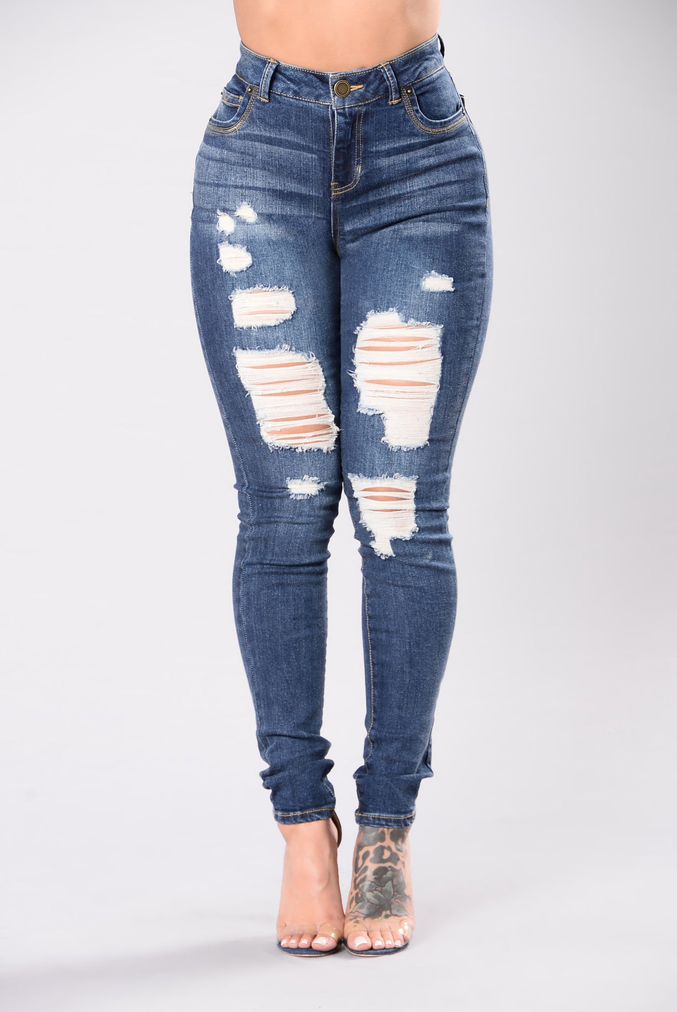 Remember Last Night Jeans - Dark Stone Wash