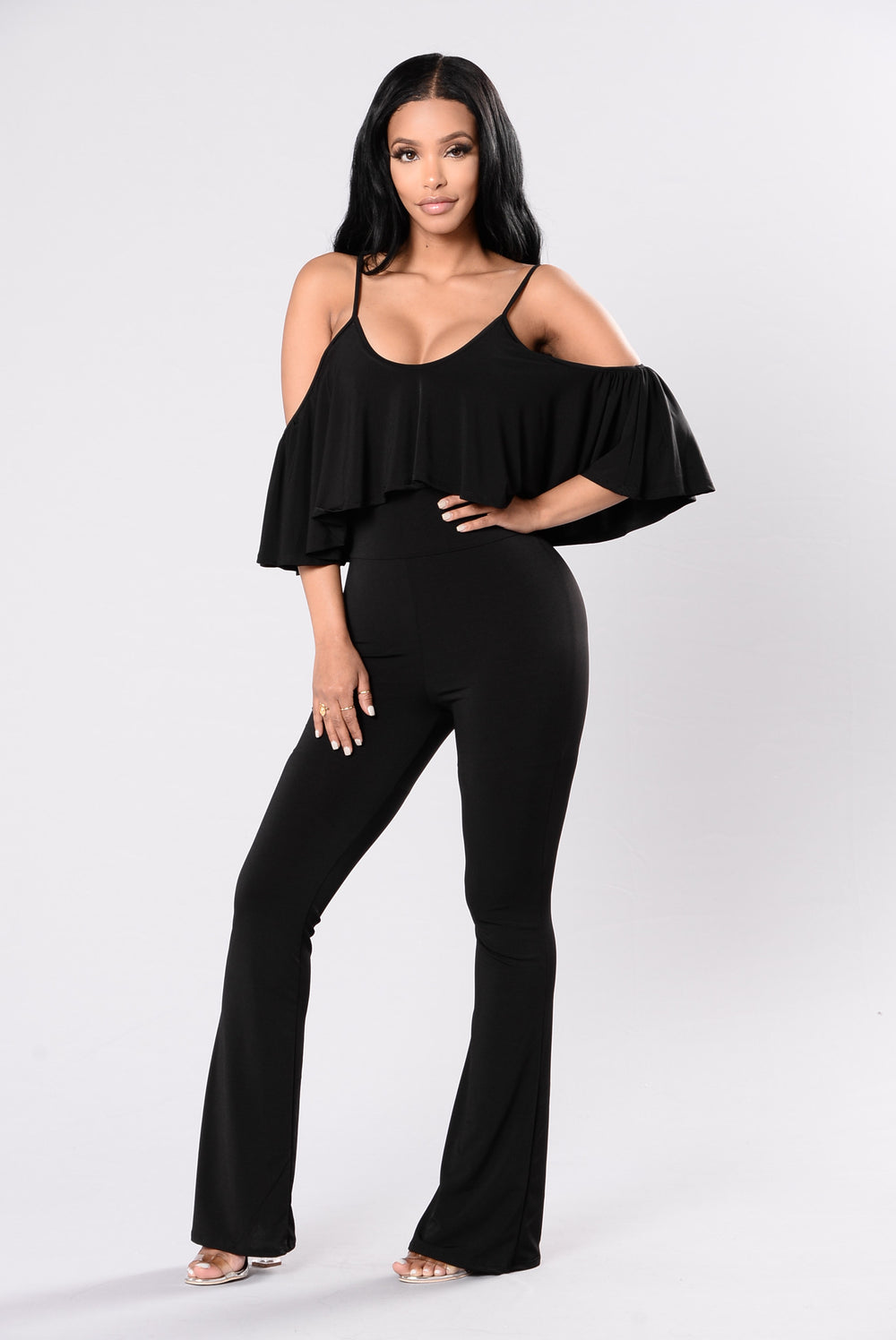 In The Highlight Jumpsuit - Black