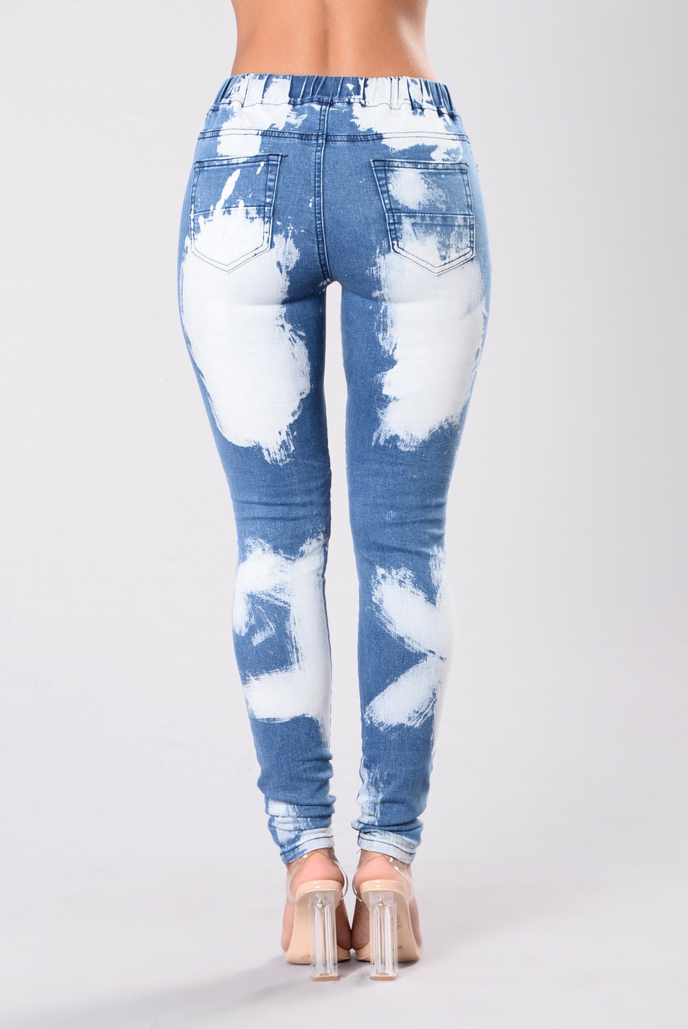 Rocking The Moto Jeans - Blue