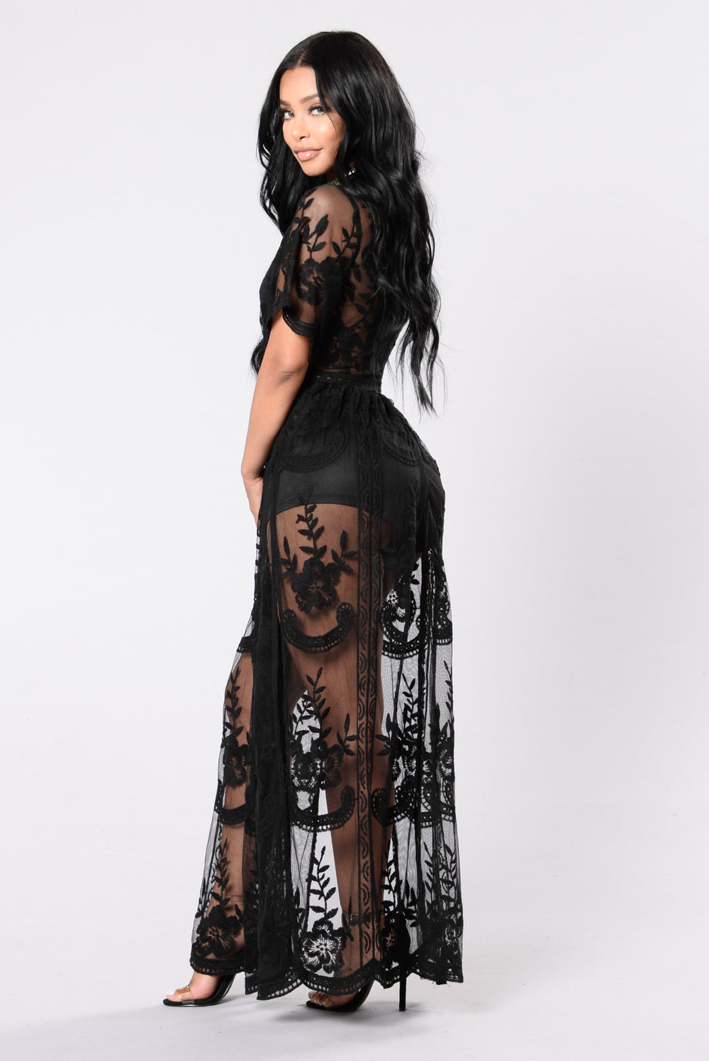 black dress set