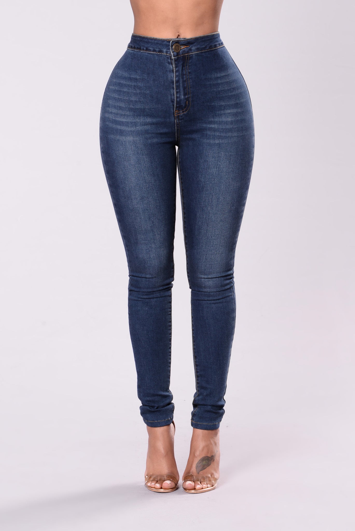 Hard To Let Go Jeans - Dark Stone Wash