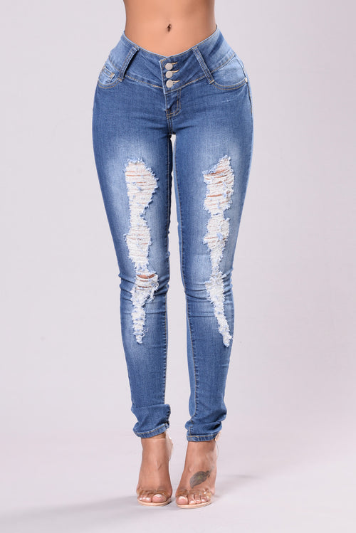 Bubble Butt Jeans - Medium