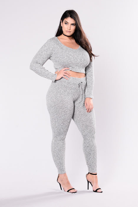 Wanderlust Hoodie - Grey, Fashion Nova, Knit Tops