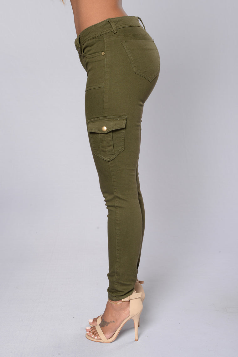 Army Strong Pants - Utility Green