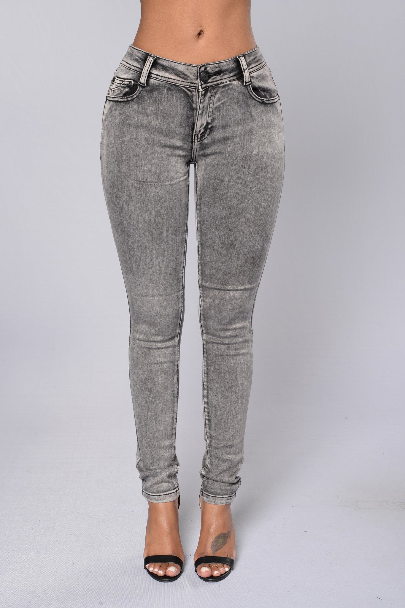 Dusk 'Til Dawn Jeans - Acid Grey