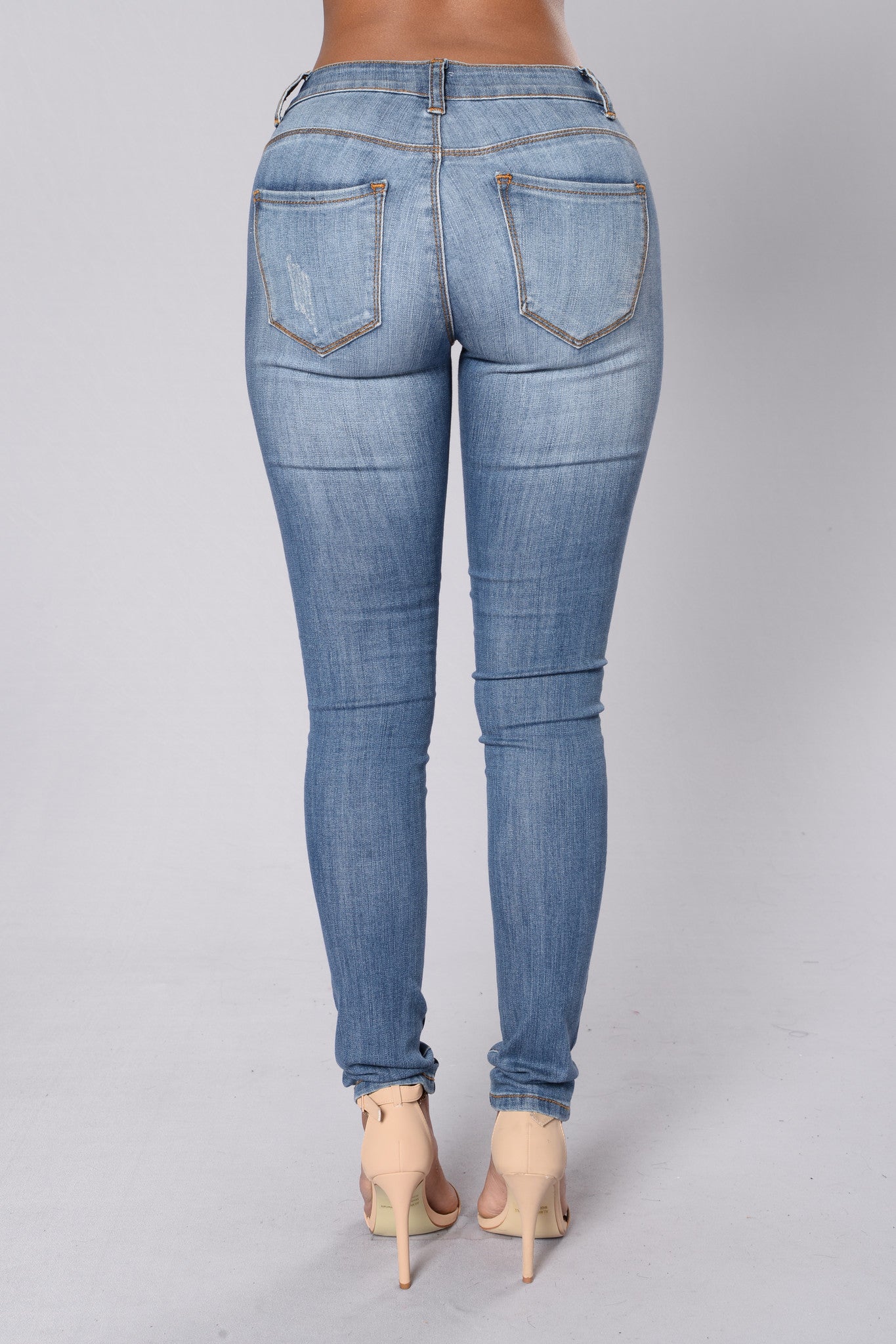 Holy Moly Jean - Medium Blue