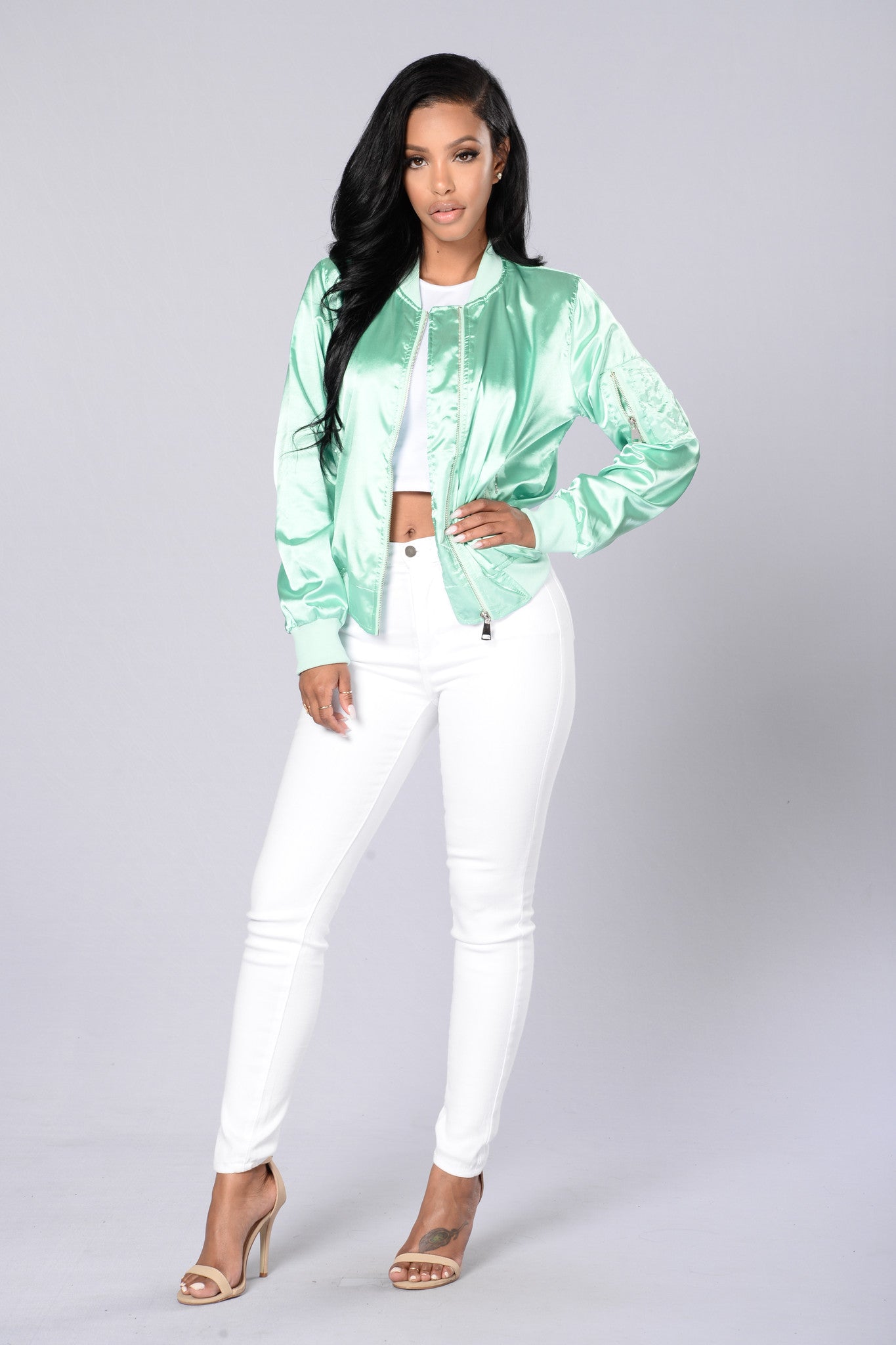 Ride The Wave Jacket - Mint