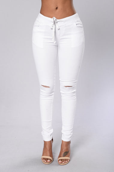 Cadet Pants - White